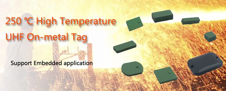 High temperature On-metal passive UHF RFID tag